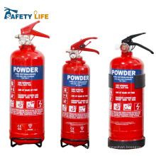 Extintor de incendios aprobado UL / extintor de incendios químico en polvo estándar UL
